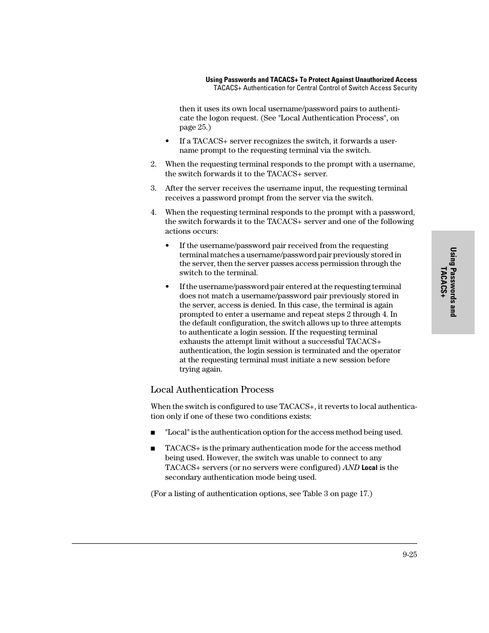 Local authentication process, Local authentication process -25 | IronPort Systems 4108GL User Manual | Page 179 / 483