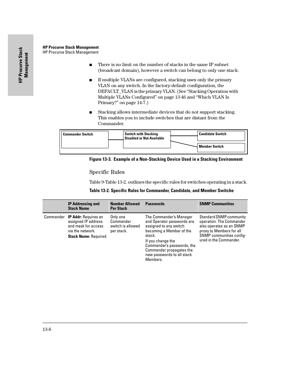 Specific rules, Specific rules -8 | IronPort Systems 4108GL User Manual | Page 266 / 483