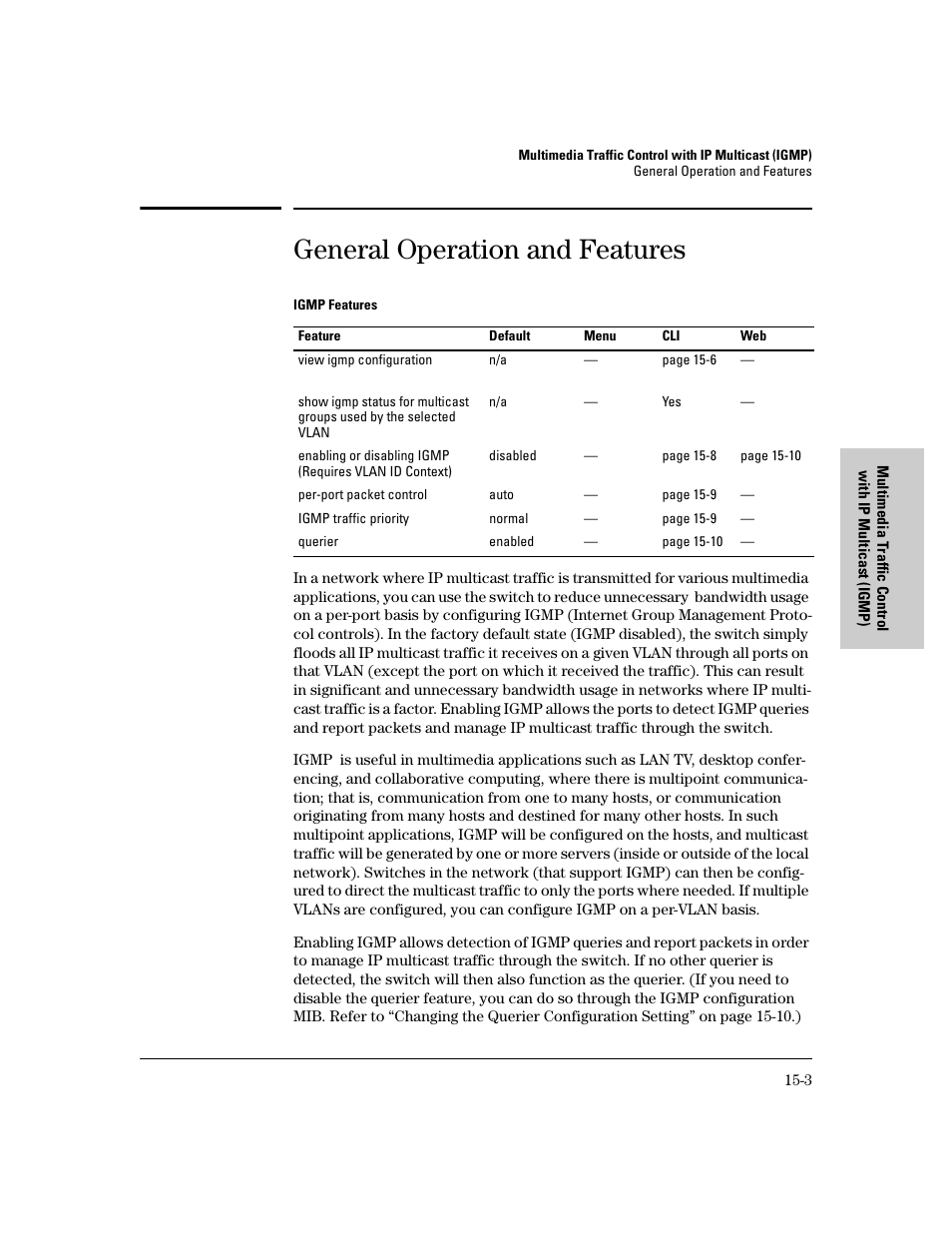 General operation and features | IronPort Systems 4108GL User Manual | Page 353 / 483