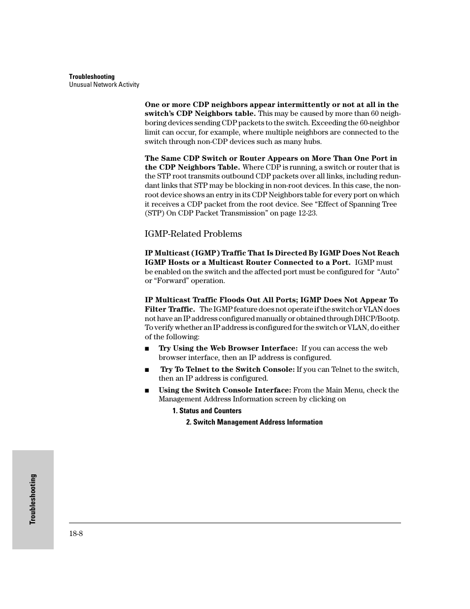 Igmp-related problems, Igmp-related problems -8 | IronPort Systems 4108GL User Manual | Page 420 / 483