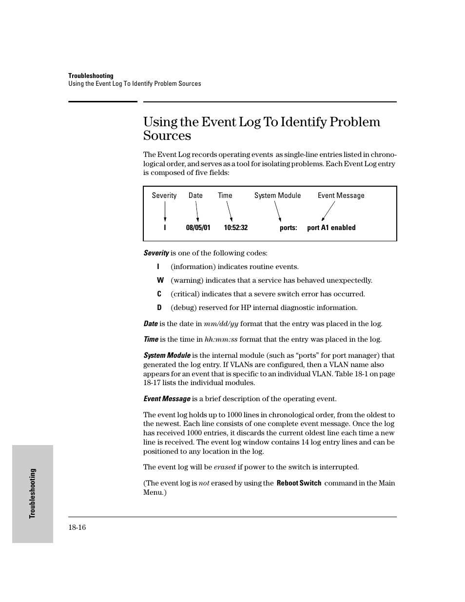 Using the event log to identify problem sources, Using the event log to | IronPort Systems 4108GL User Manual | Page 428 / 483