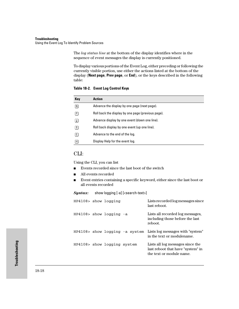 Cli: -18 | IronPort Systems 4108GL User Manual | Page 430 / 483