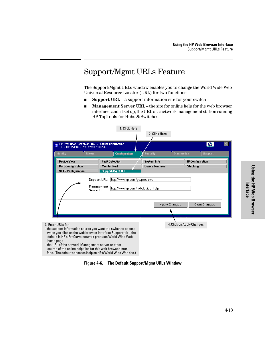 Support/mgmt urls feature, Support/mgmt urls feature -13 | IronPort Systems 4108GL User Manual | Page 69 / 483