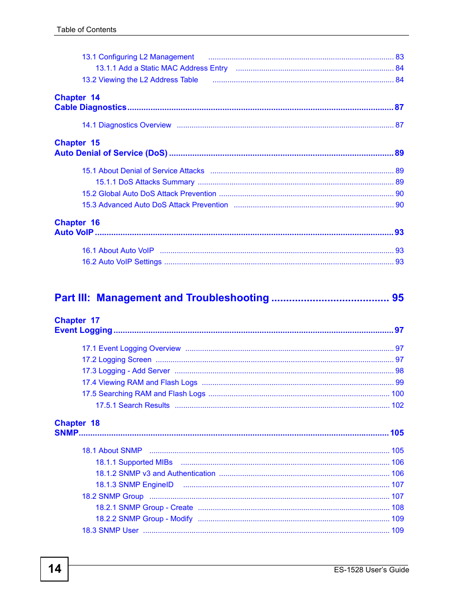 Part iii: management and troubleshooting | IronPort Systems ES-1528 User Manual | Page 14 / 170