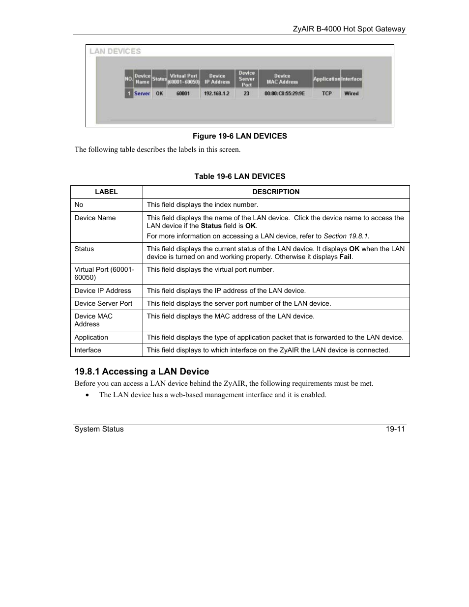 1 accessing a lan device | IronPort Systems ZyAIR B-4000 User Manual | Page 179 / 256