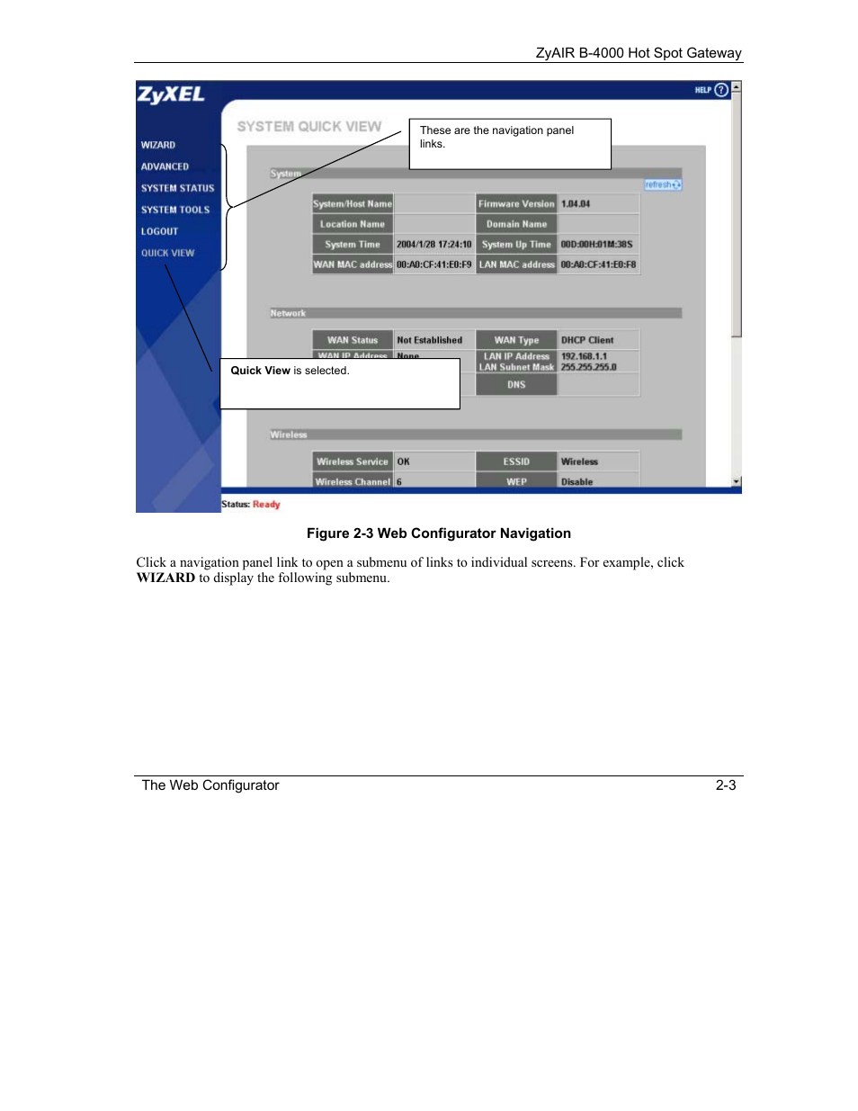 IronPort Systems ZyAIR B-4000 User Manual | Page 31 / 256