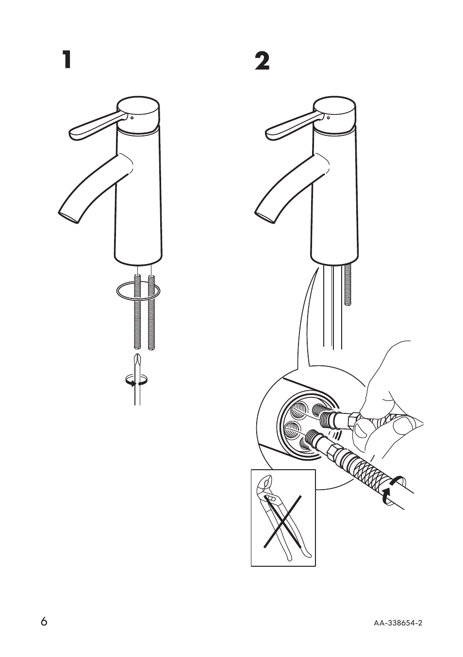 IKEA DALSKAR AA-338654-2 User Manual | Page 6 / 12
