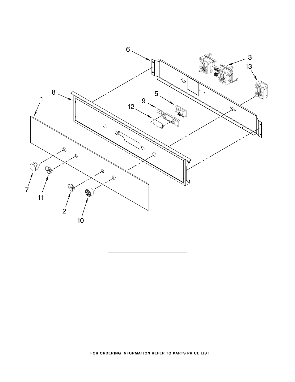 Control panel, Control panel parts | IKEA IBS550PWW00 User Manual | Page 5 / 7