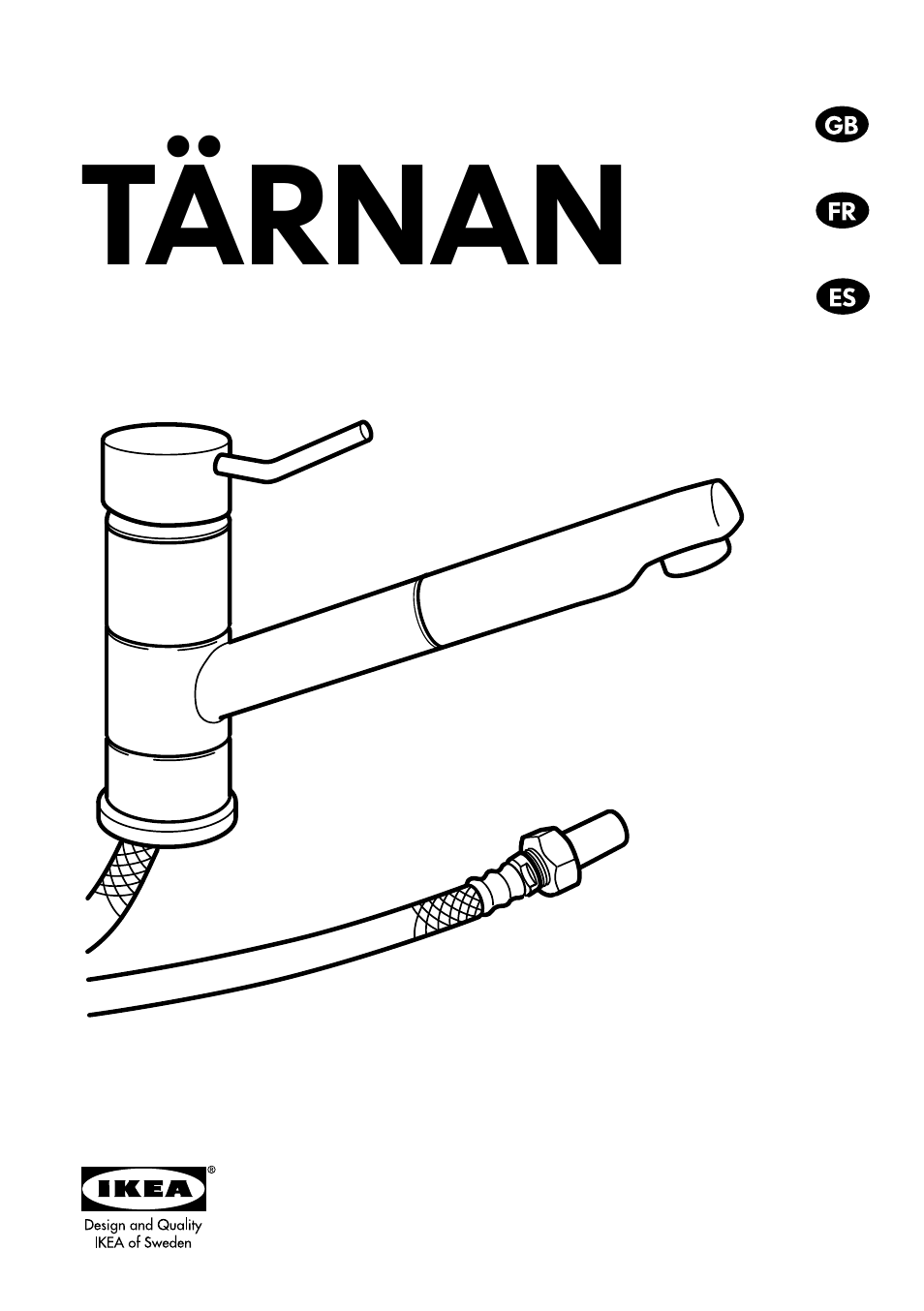 IKEA TARNAN AA-322687-2 User Manual | 12 pages
