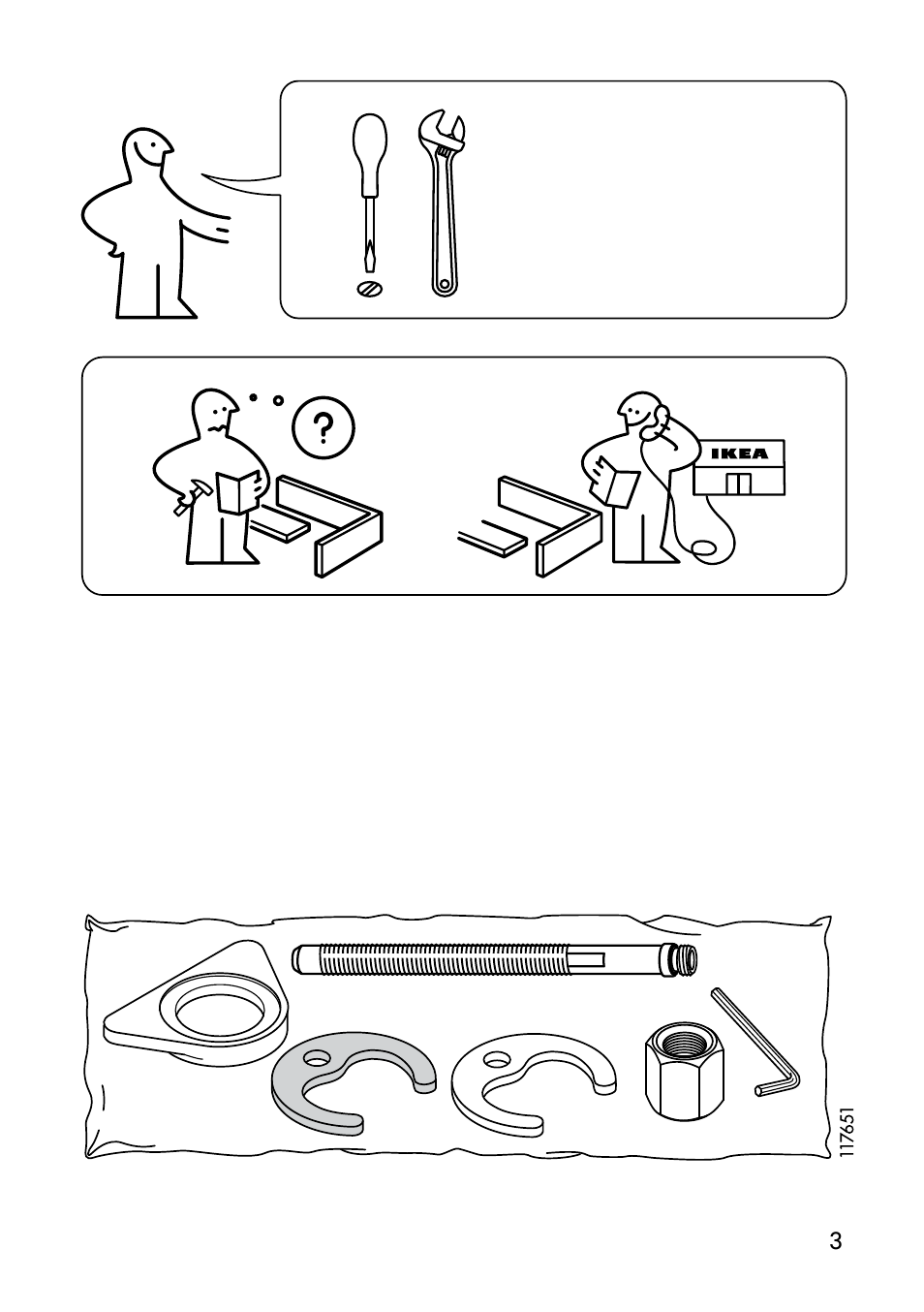 IKEA TARNAN AA-322687-2 User Manual | Page 3 / 12