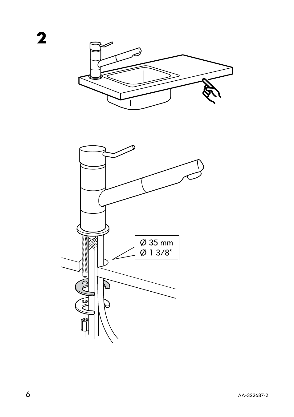 IKEA TARNAN AA-322687-2 User Manual | Page 6 / 12