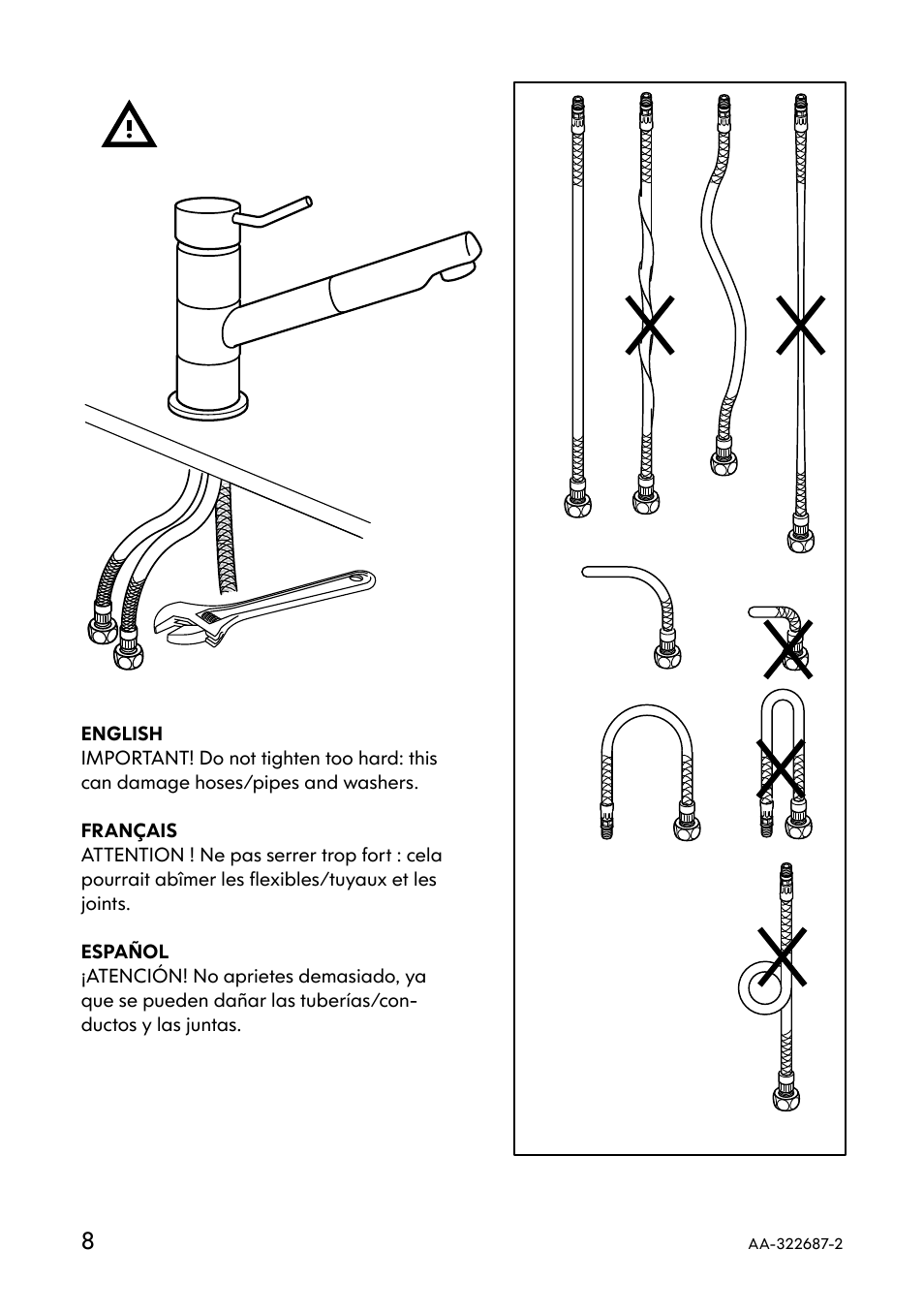 IKEA TARNAN AA-322687-2 User Manual | Page 8 / 12