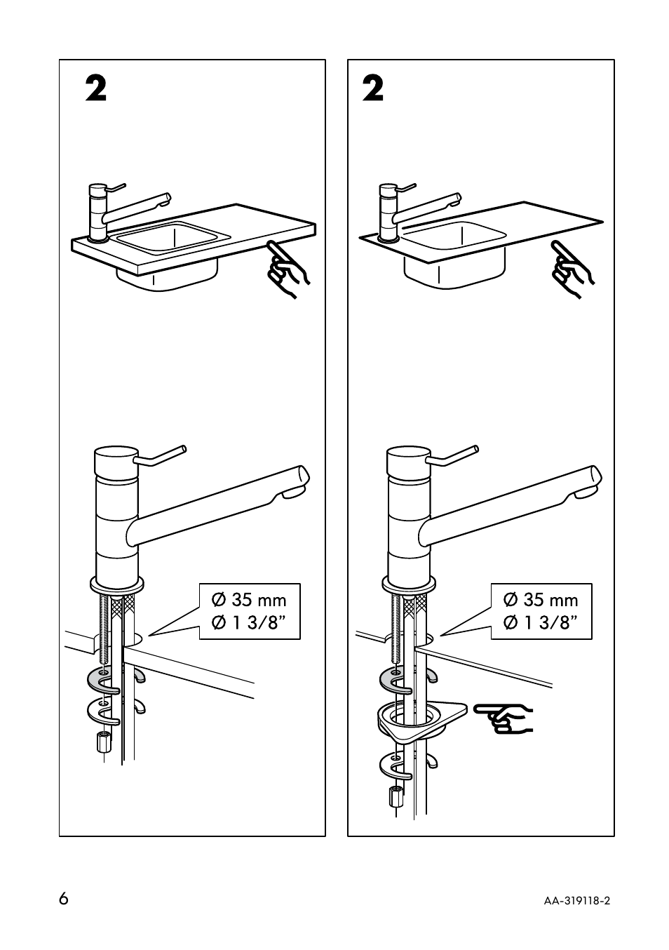 IKEA TARNAN AA-319118-2 User Manual | Page 6 / 8