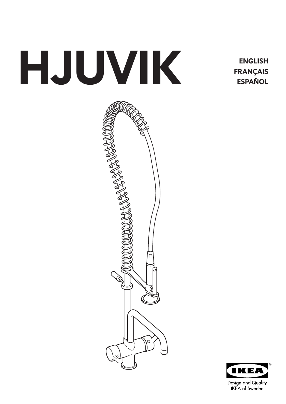 IKEA HJUVIK AA-289750-2 User Manual | 12 pages