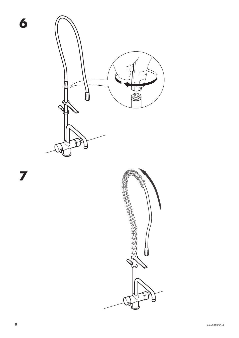 IKEA HJUVIK AA-289750-2 User Manual | Page 8 / 12