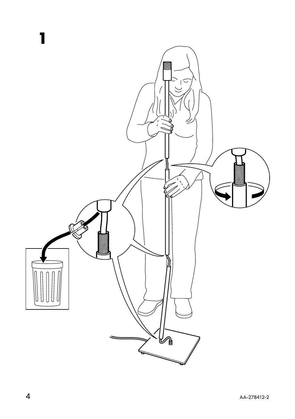 IKEA JANUARI AA-278412-2 User Manual | Page 4 / 8