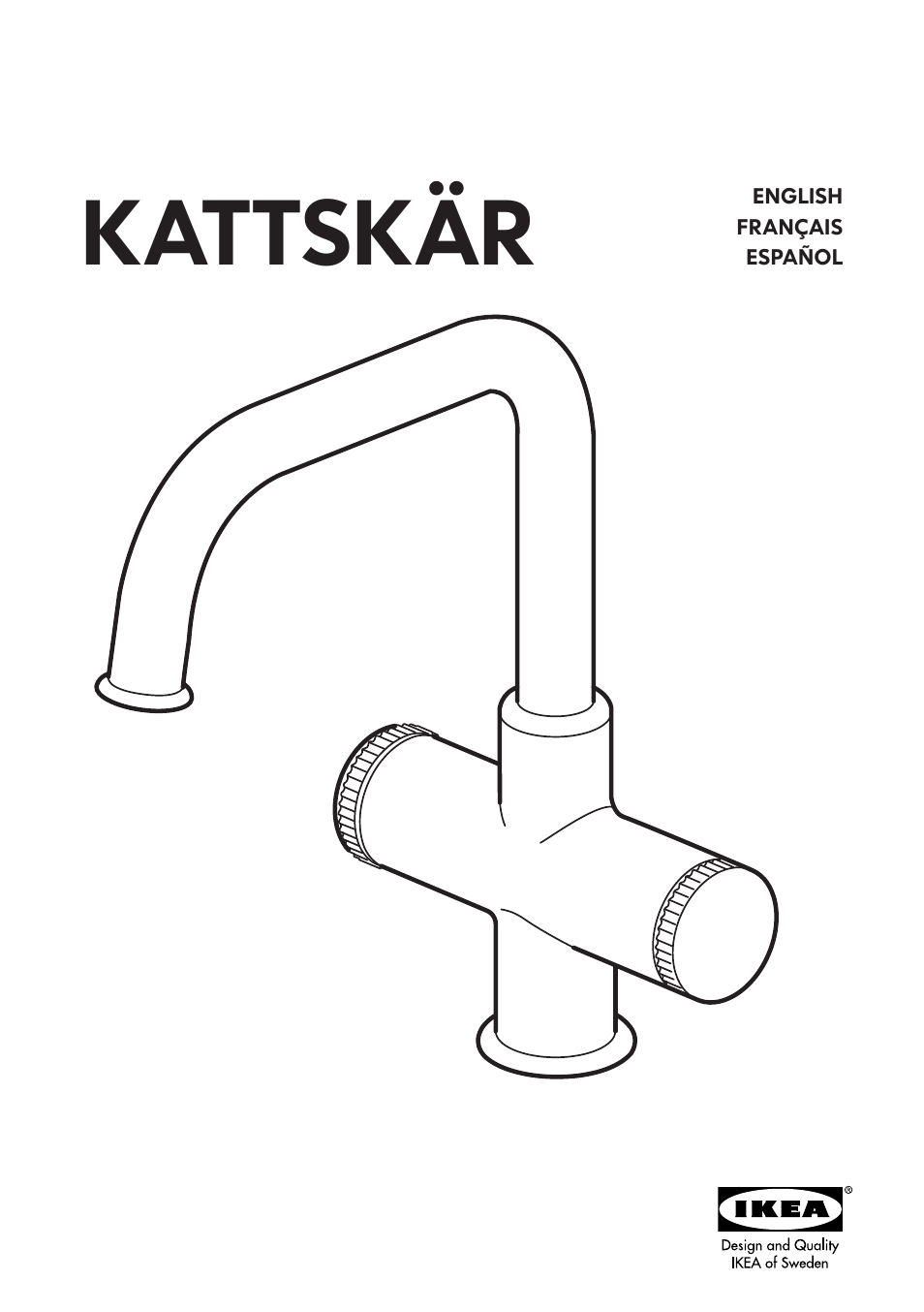 IKEA KATTSKAR AA-338731-2 User Manual | 12 pages