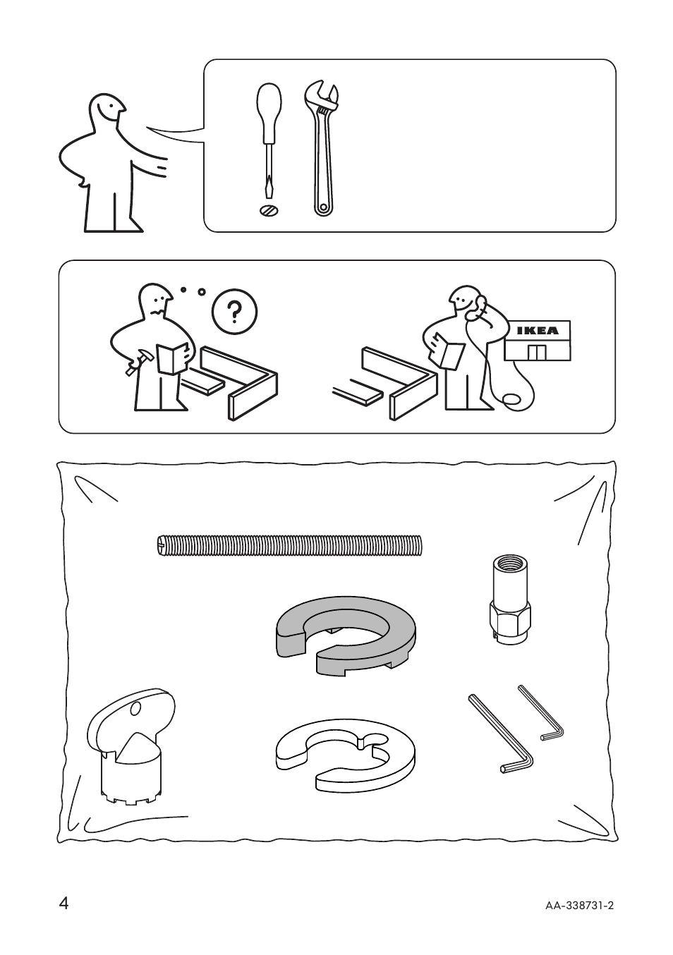 IKEA KATTSKAR AA-338731-2 User Manual | Page 4 / 12