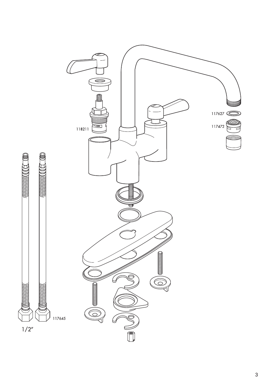 IKEA LOVIKEN User Manual | Page 3 / 8