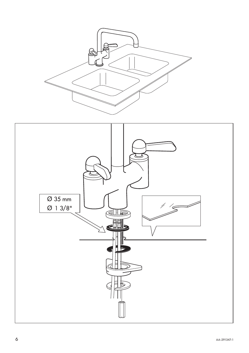 IKEA LOVIKEN User Manual | Page 6 / 8