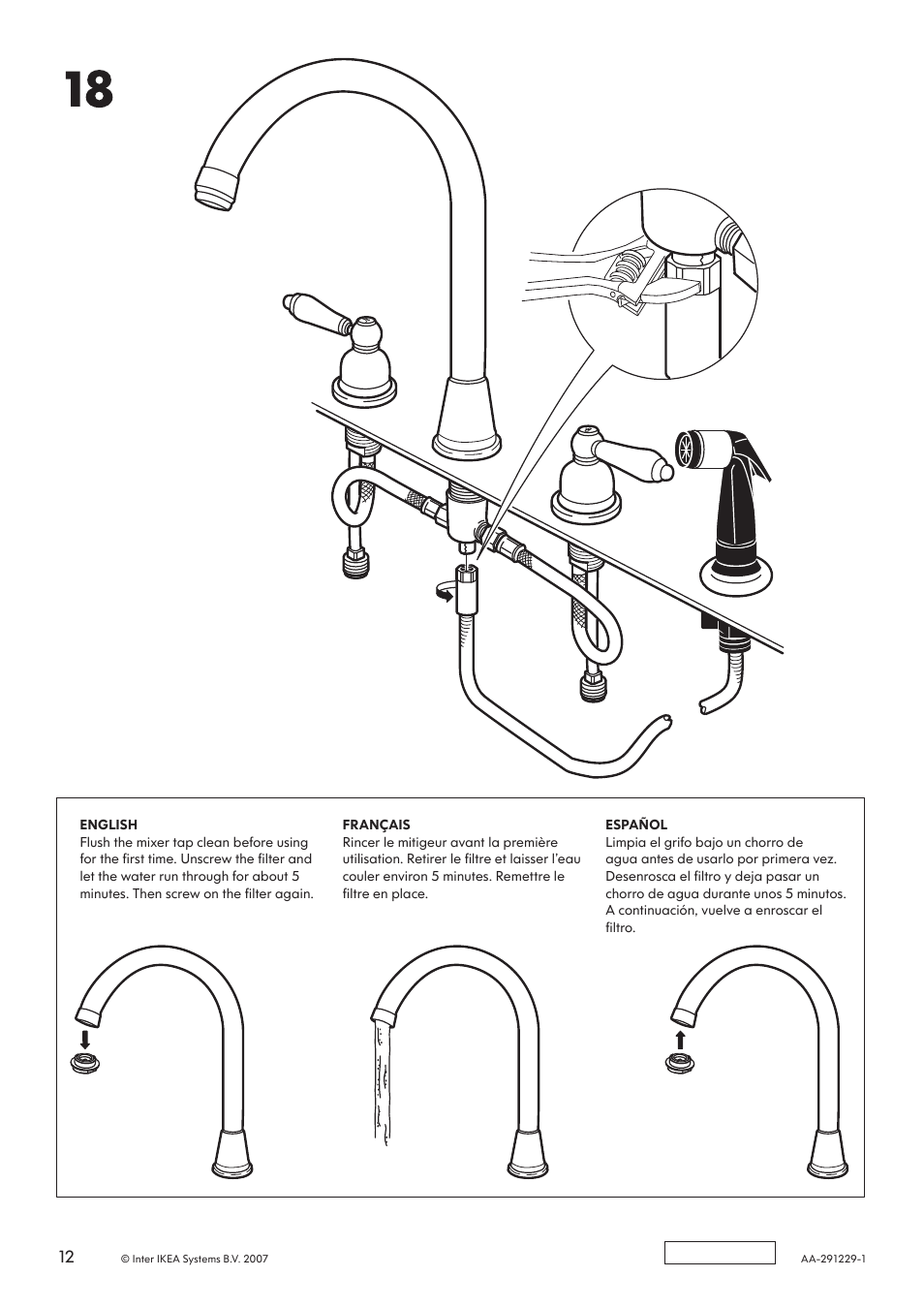 IKEA BURVIK AA-291229-1 User Manual | Page 12 / 12