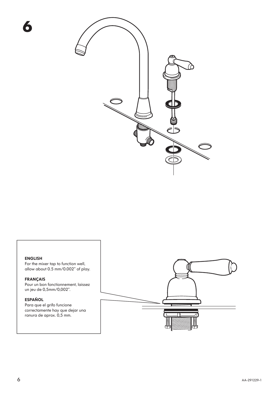 IKEA BURVIK AA-291229-1 User Manual | Page 6 / 12