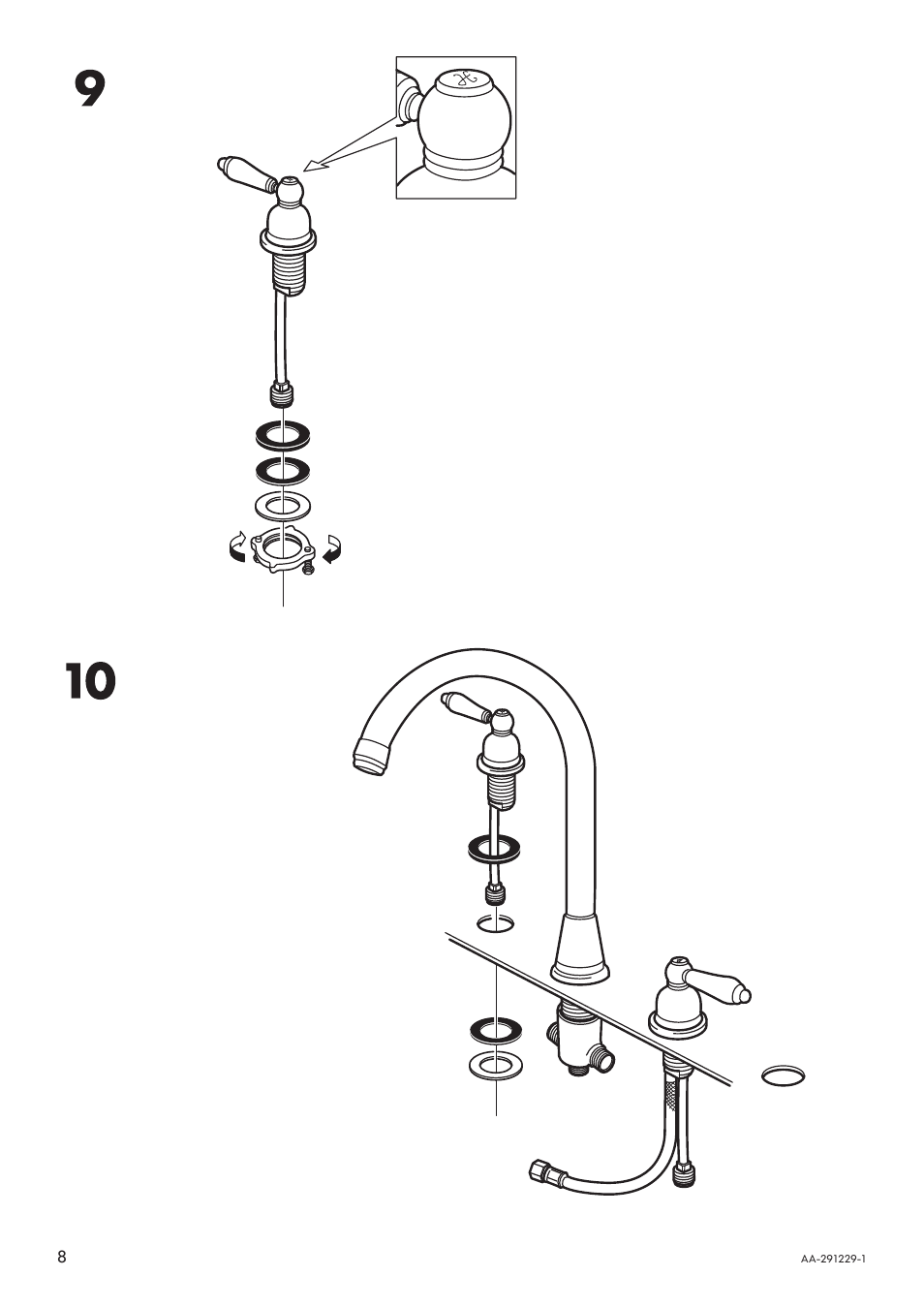 IKEA BURVIK AA-291229-1 User Manual | Page 8 / 12