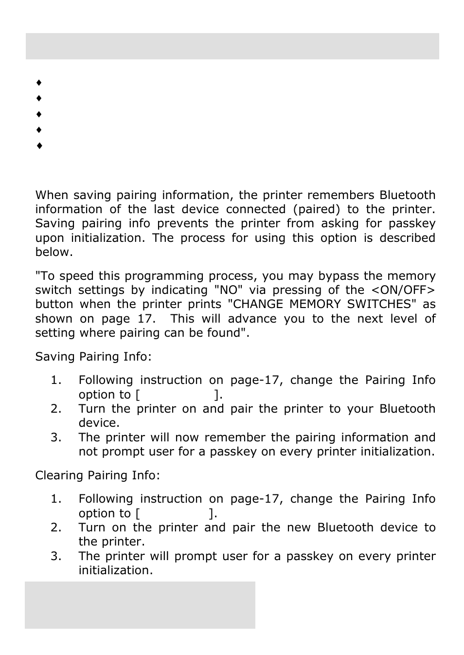 Pairing info details, Infinite peripherals, inc | Infinite Peripherals DPP-350 User Manual | Page 19 / 31