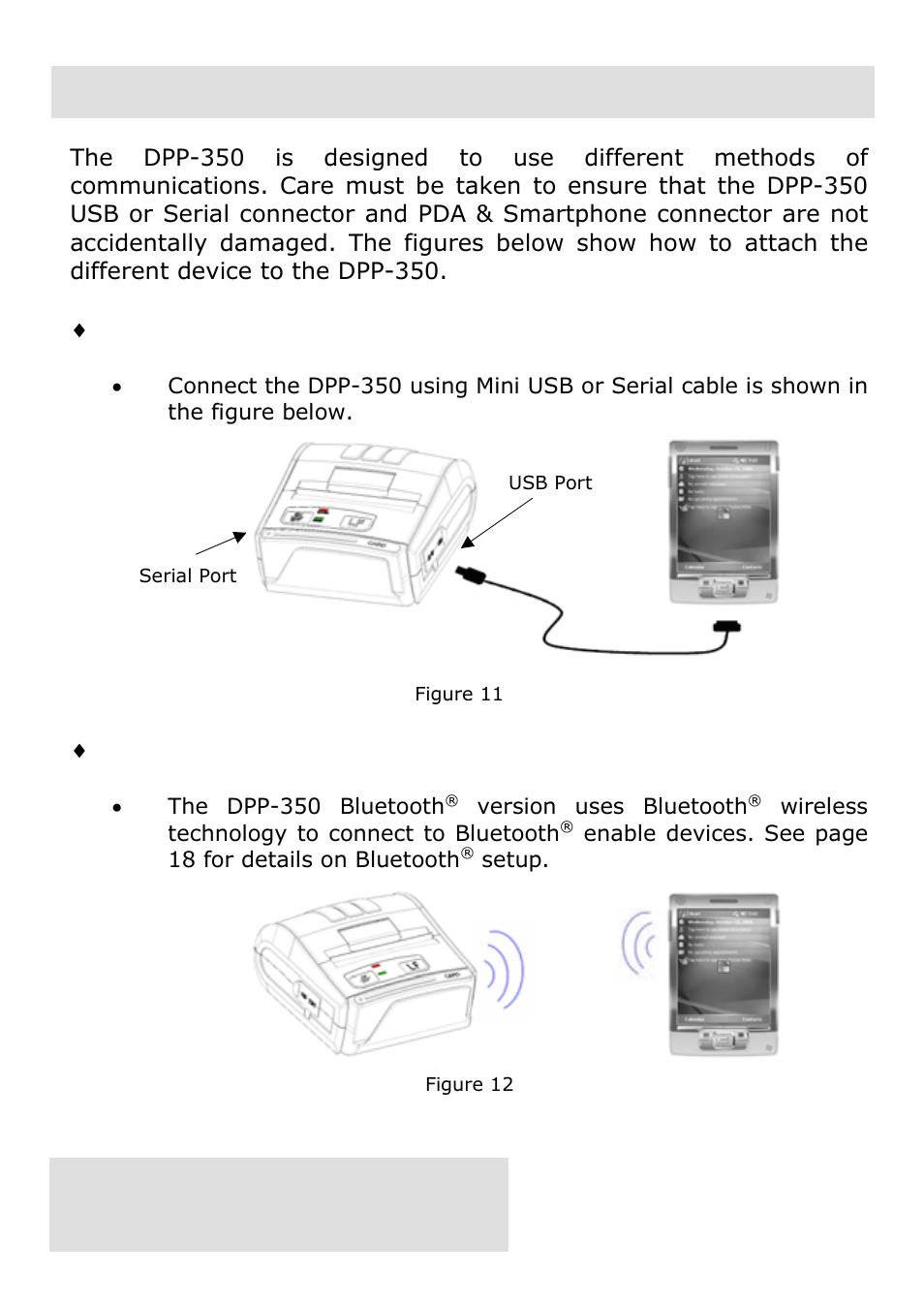 Connecting device, Infinite peripherals, inc | Infinite Peripherals DPP-350 User Manual | Page 21 / 31