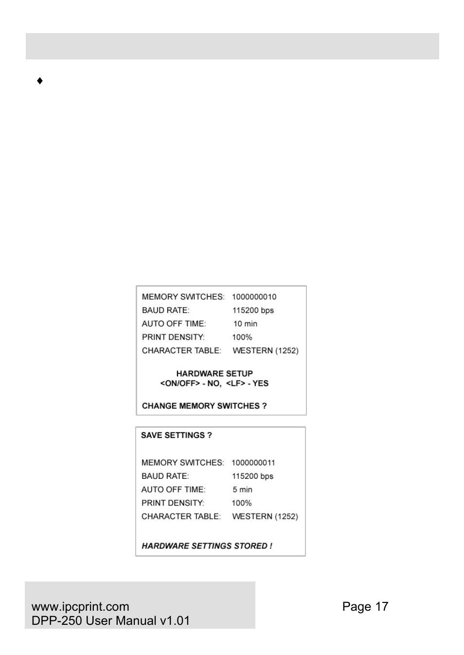 Infinite Peripherals DPP-250 User Manual | Page 17 / 29