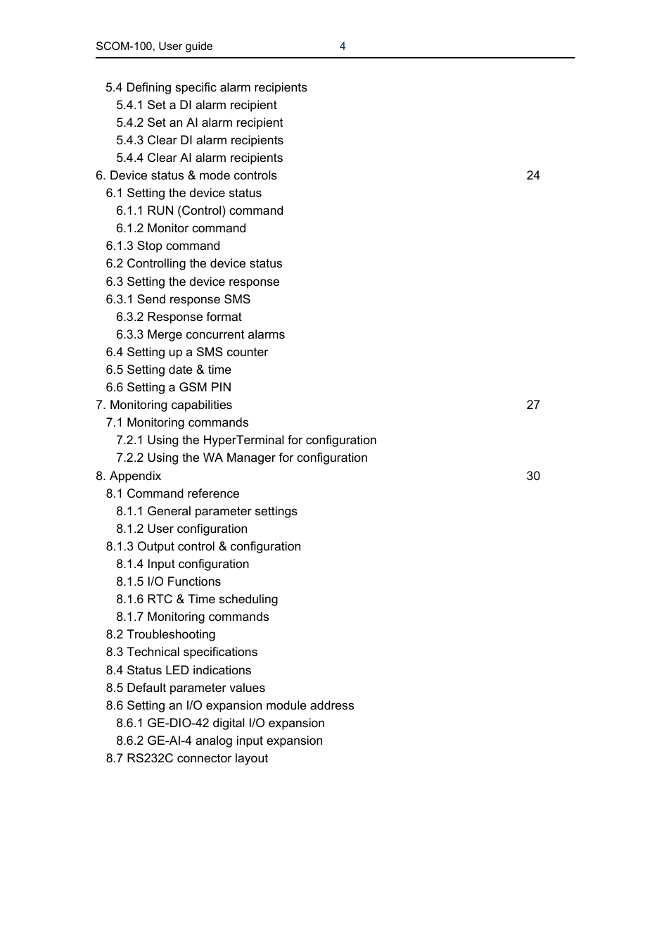 Infinite Peripherals SCOM-100 User Manual | Page 4 / 40