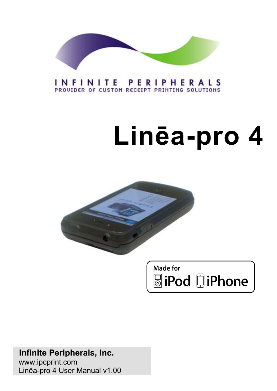 Infinite Peripherals PRO 4 User Manual | 24 pages