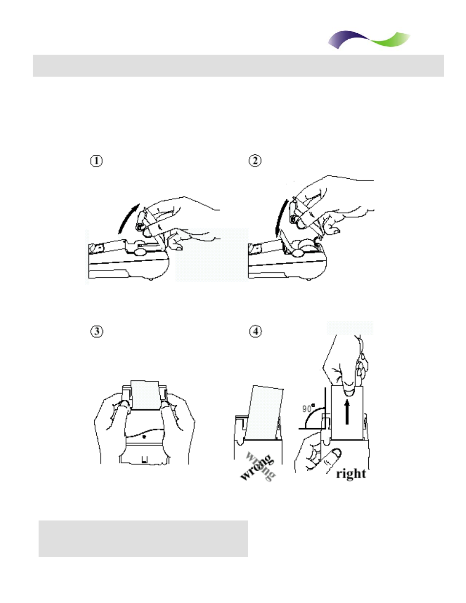 Loading paper | Infinite Peripherals PP-55 User Manual | Page 6 / 15