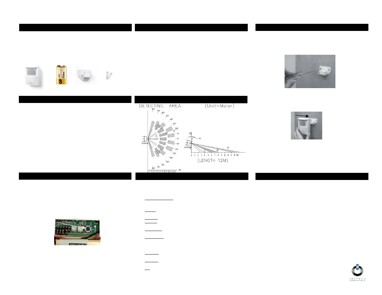 INSTEON 2420M User Manual | 2 pages