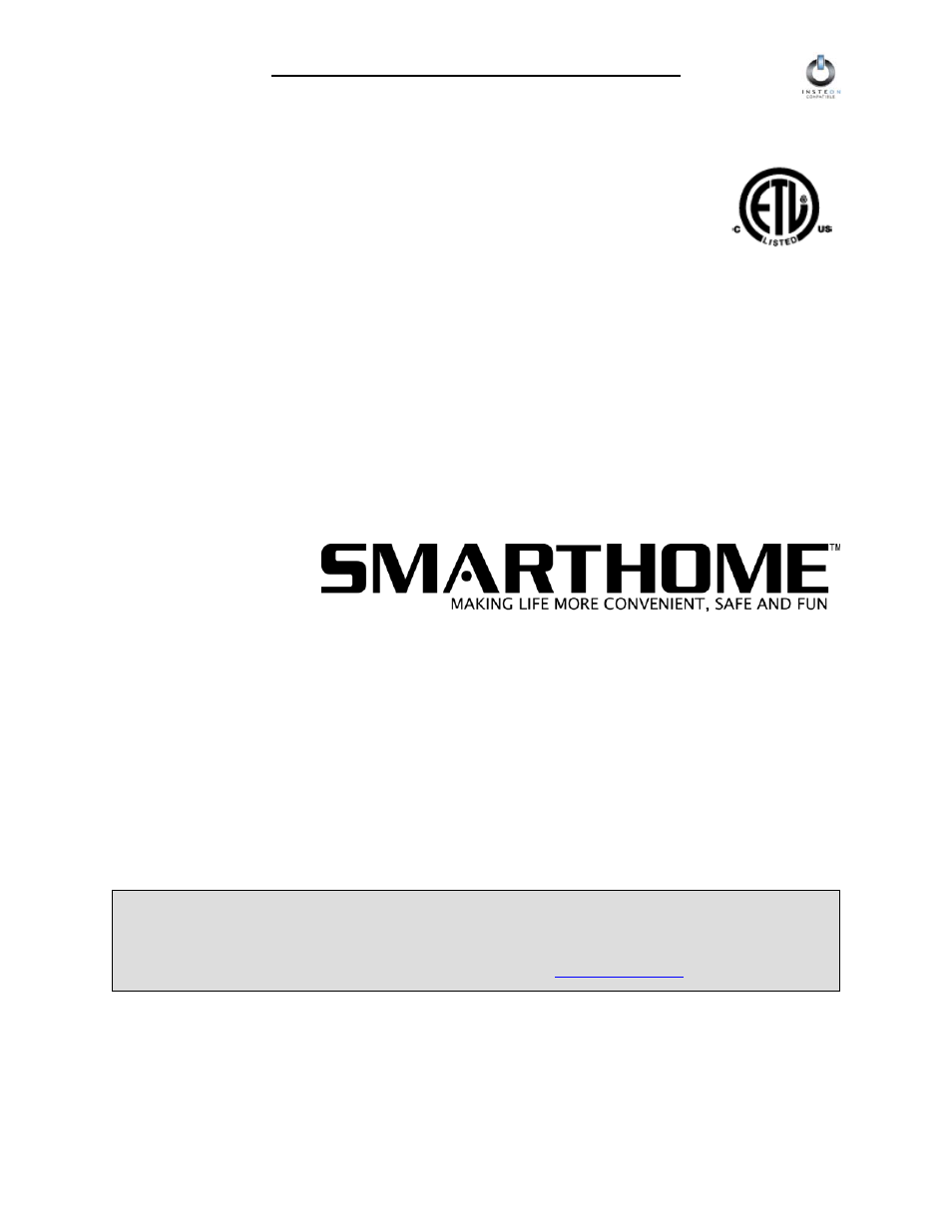 Certification, Limited warranty, Limitations | INSTEON SWITCHLINC 2476D User Manual | Page 35 / 35