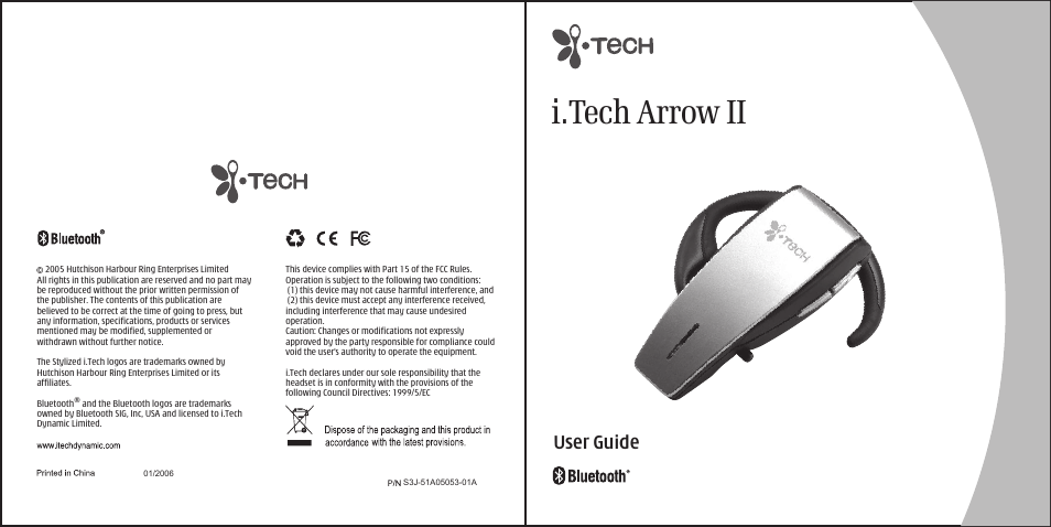 i. Tech Dynamic II User Manual | 10 pages