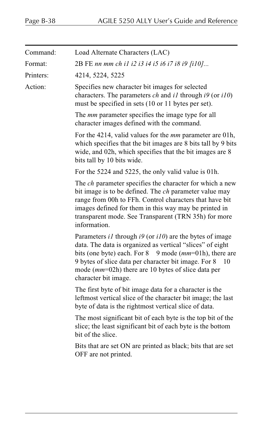 I-Data 5250 ALLY User Manual | Page 220 / 240