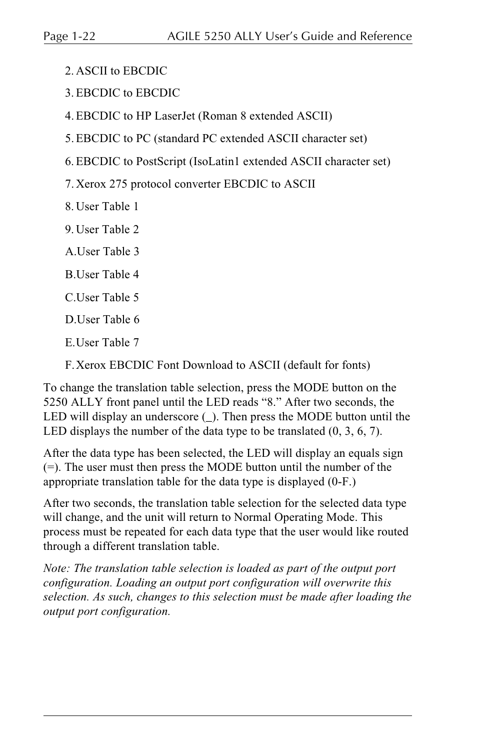 I-Data 5250 ALLY User Manual | Page 44 / 240