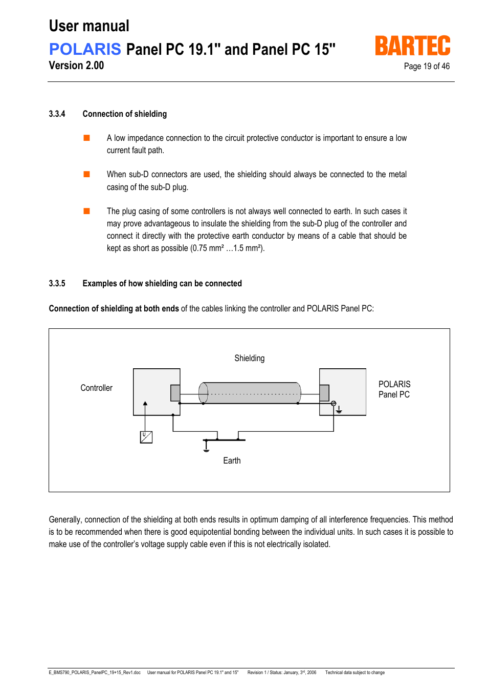 Version 2.00 | I-Data POLARIS Panel PC 19.1" User Manual | Page 19 / 46