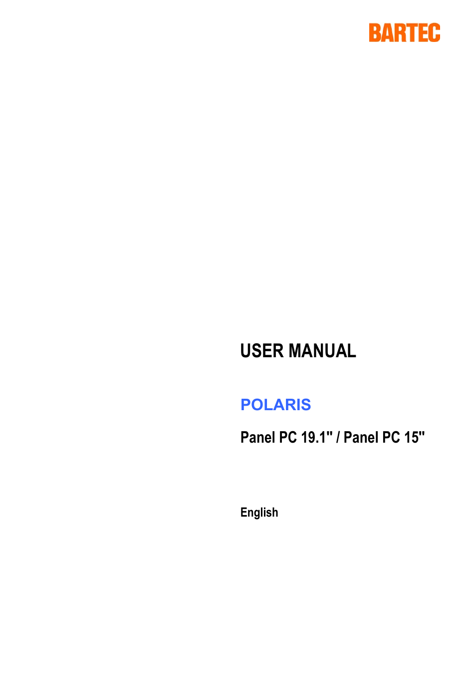 I-Data POLARIS Panel PC 19.1" User Manual | Page 3 / 46