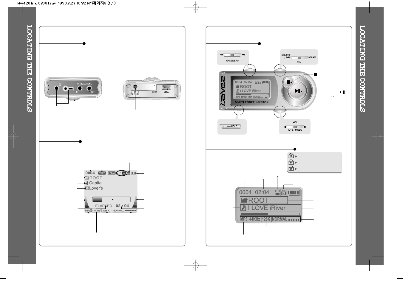 iRiver HP-120 User Manual | Page 5 / 30
