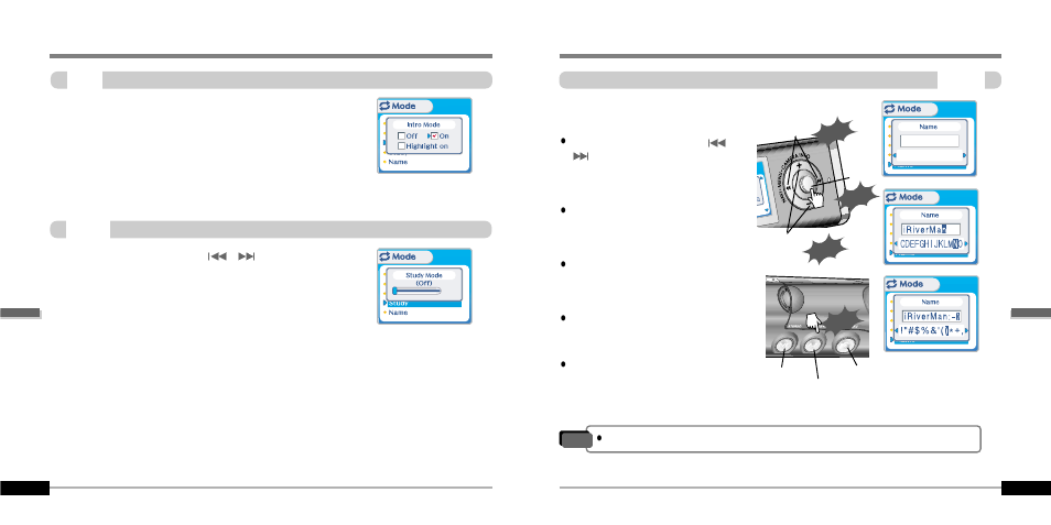 Menu-mode | iRiver IFP-1000 User Manual | Page 38 / 44
