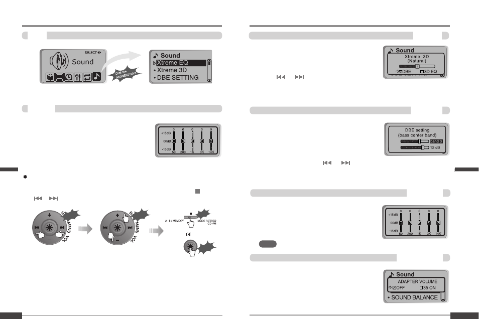 Menu-sound | iRiver iMP-900 User Manual | Page 26 / 36