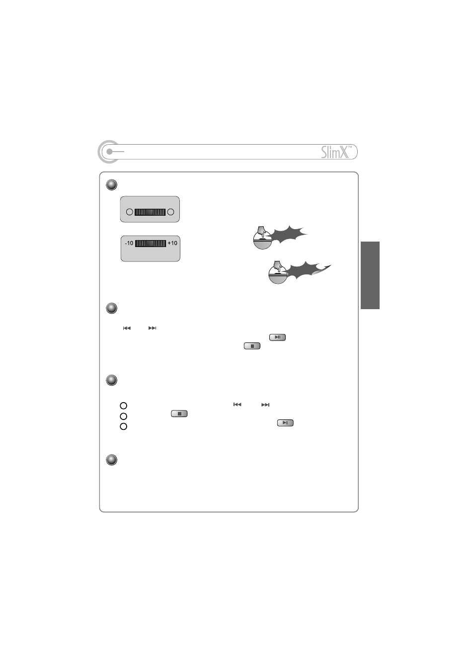 Operating remote control | iRiver iMP-350 User Manual | Page 13 / 44