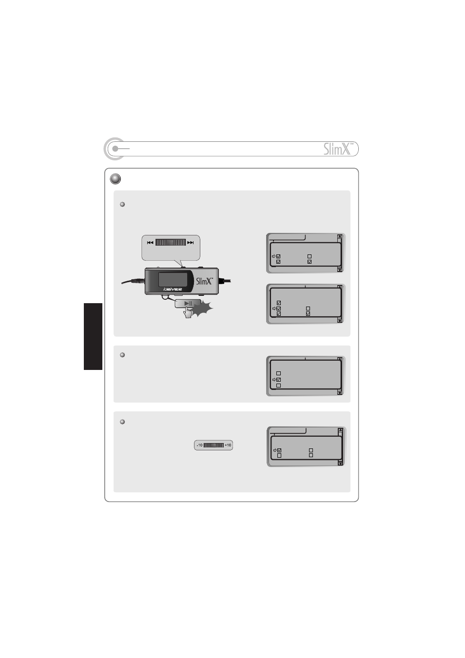 Function control(playback mode), Mode | iRiver iMP-350 User Manual | Page 26 / 44