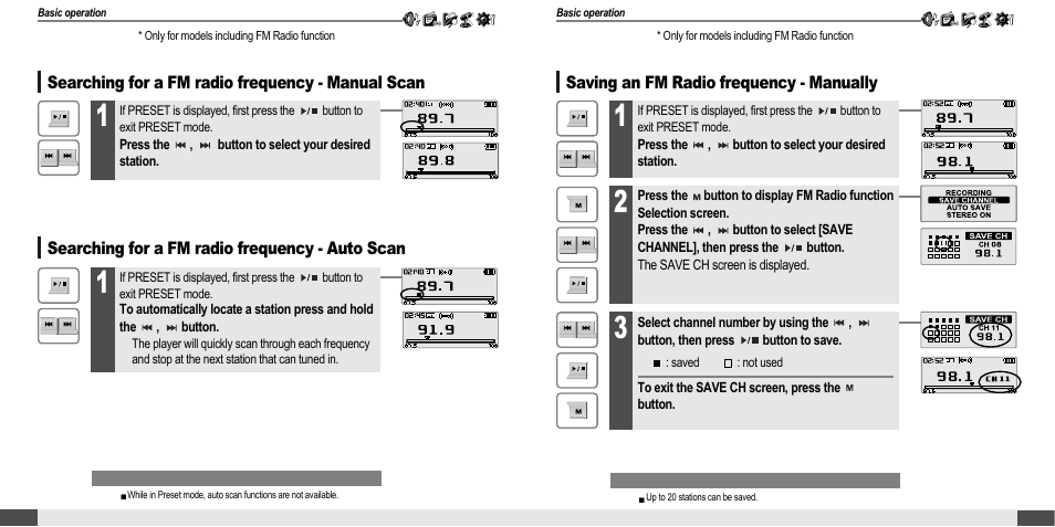 iRiver T20 User Manual | Page 18 / 37