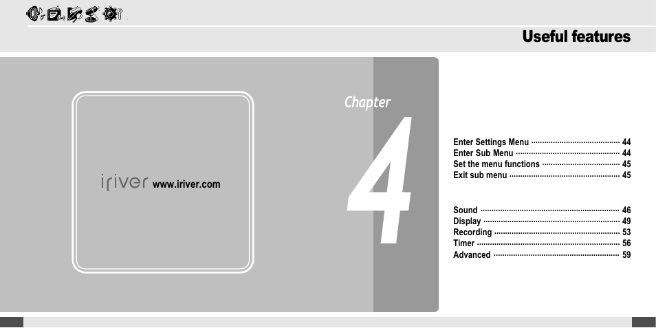 iRiver T20 User Manual | Page 22 / 37