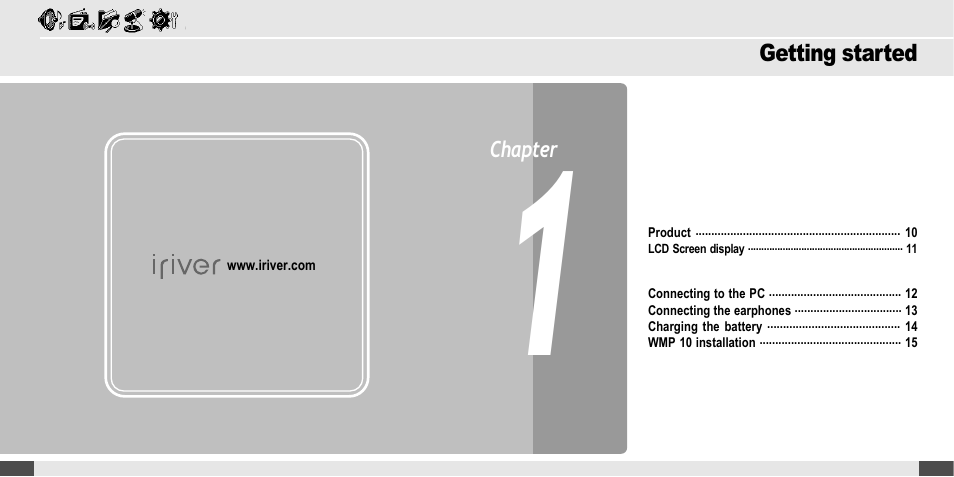 iRiver T20 User Manual | Page 5 / 37