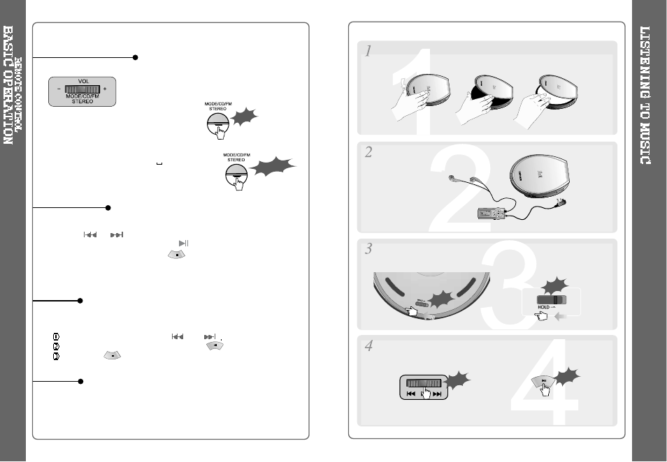 Basic operation menu navigation mode | iRiver Slim X iMP IMP-350 User Manual | Page 7 / 30