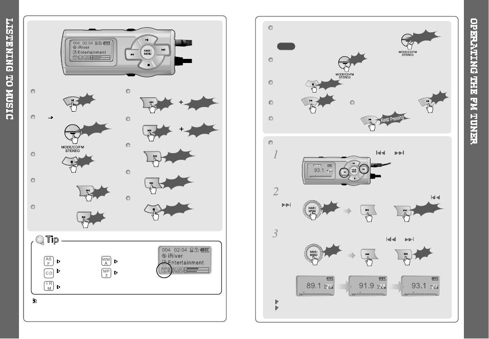 iRiver Slim X iMP IMP-350 User Manual | Page 8 / 30